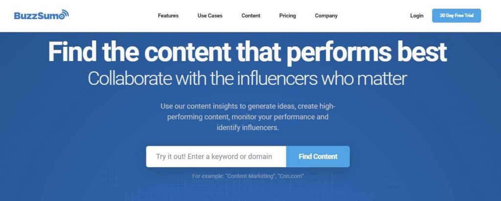 buzzsumo-content-research-tool
