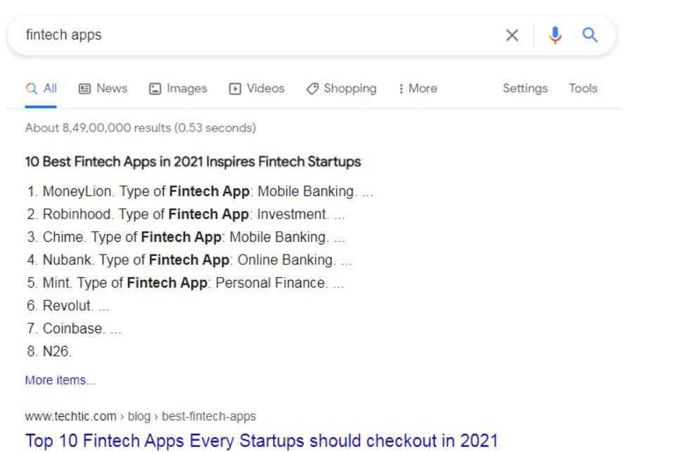 fintech-apps-featured-snippets