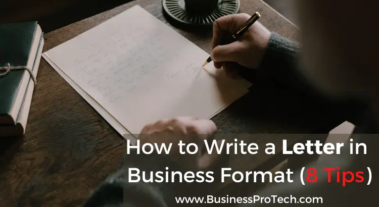 how-to-write-a-business-letter