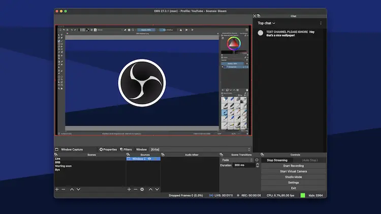 OBS-screen-recoding-software