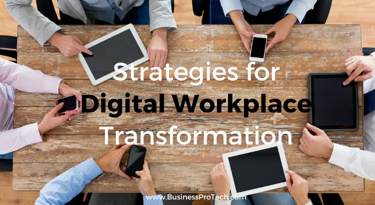 strategies-for-digital-workplace-transformation