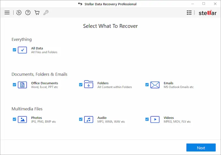 Stellar Data Recovery Tool