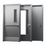 single-metal-commercial-doors