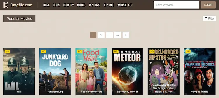 Omgflix-movies-page