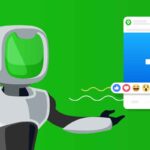 Image illustrating the use of Facebook Messenger bots for business promotion, featuring Quickads.ai as a modern ad solution.