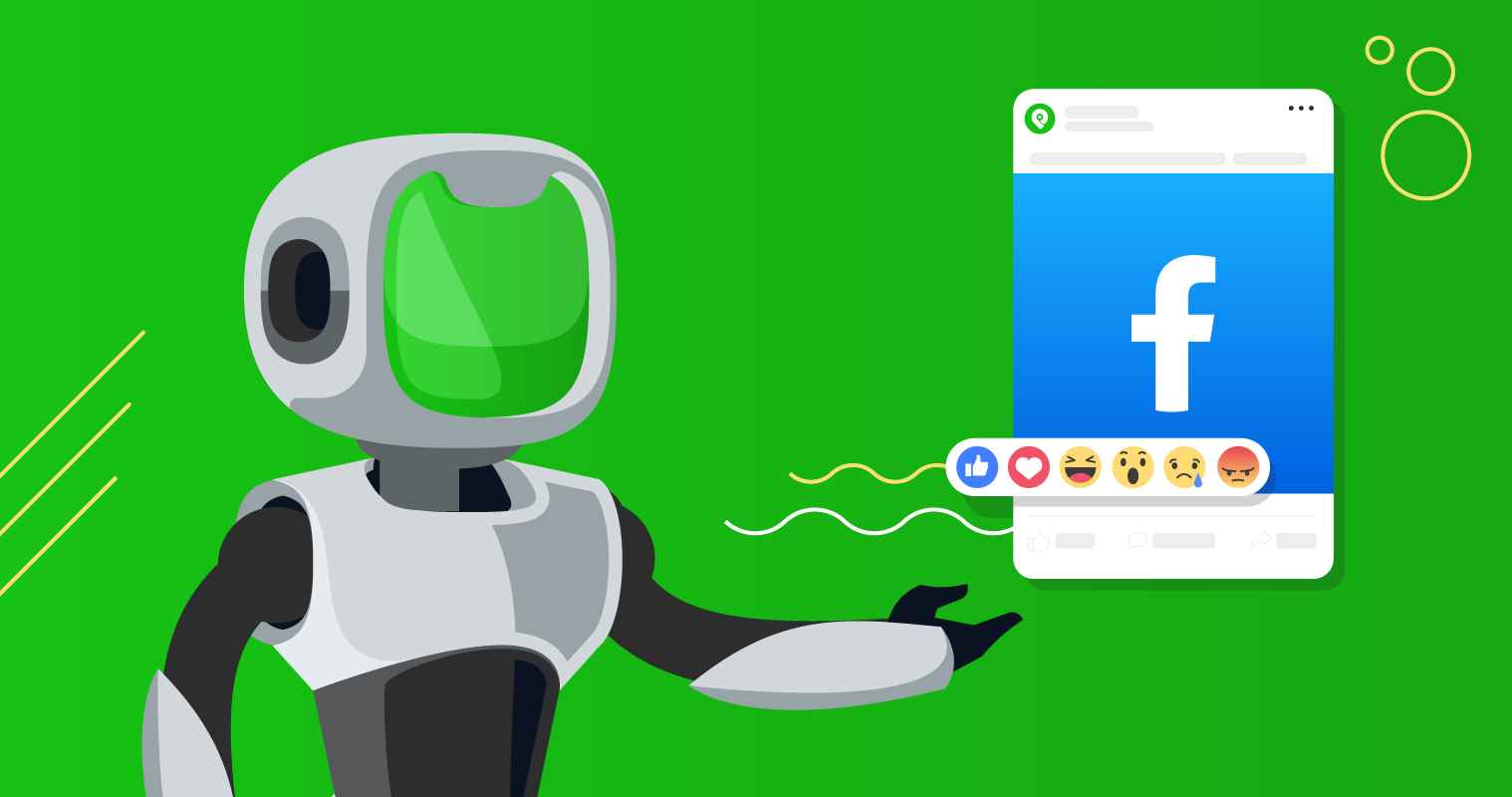 Image illustrating the use of Facebook Messenger bots for business promotion, featuring Quickads.ai as a modern ad solution.