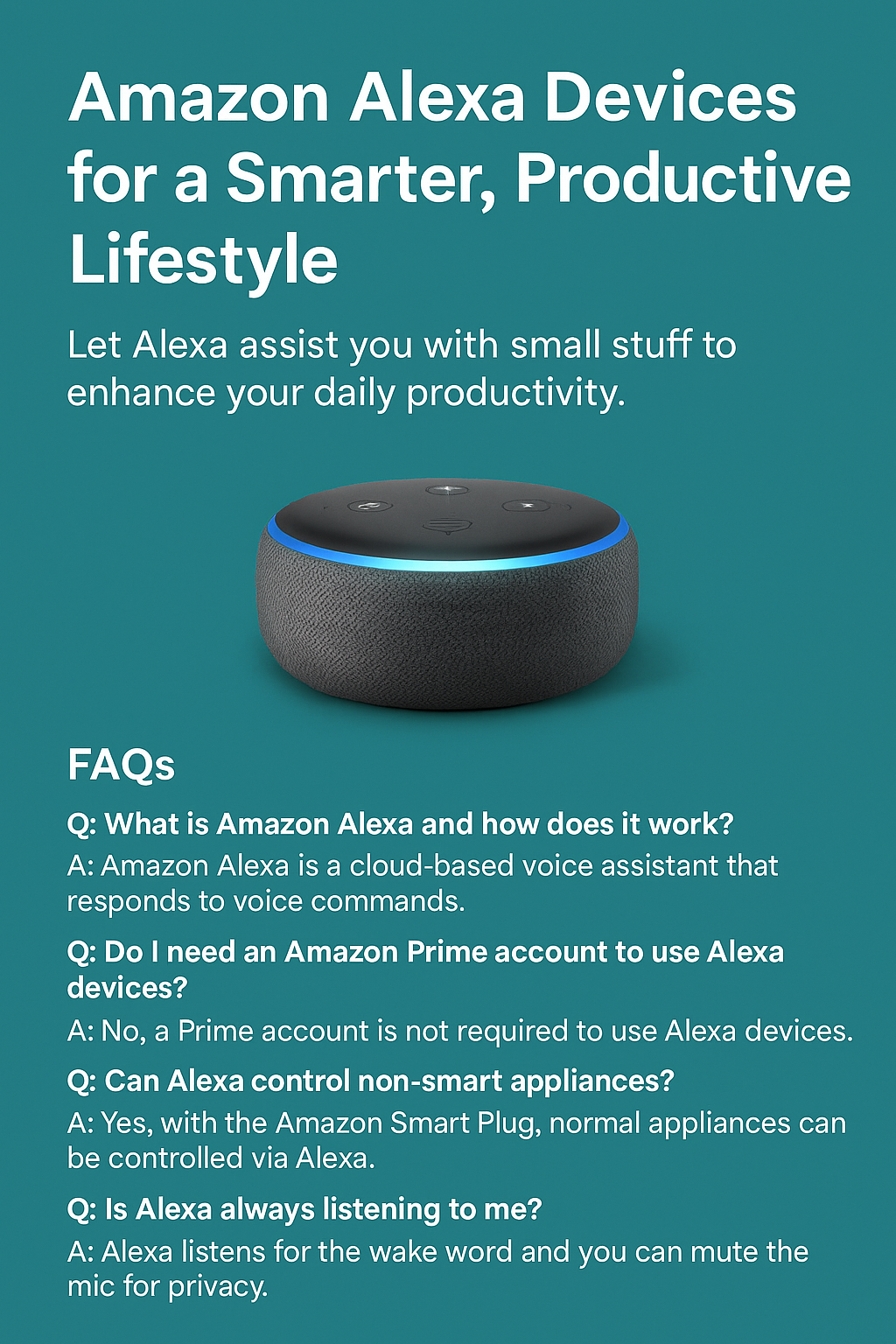 Amazon Alexa Device