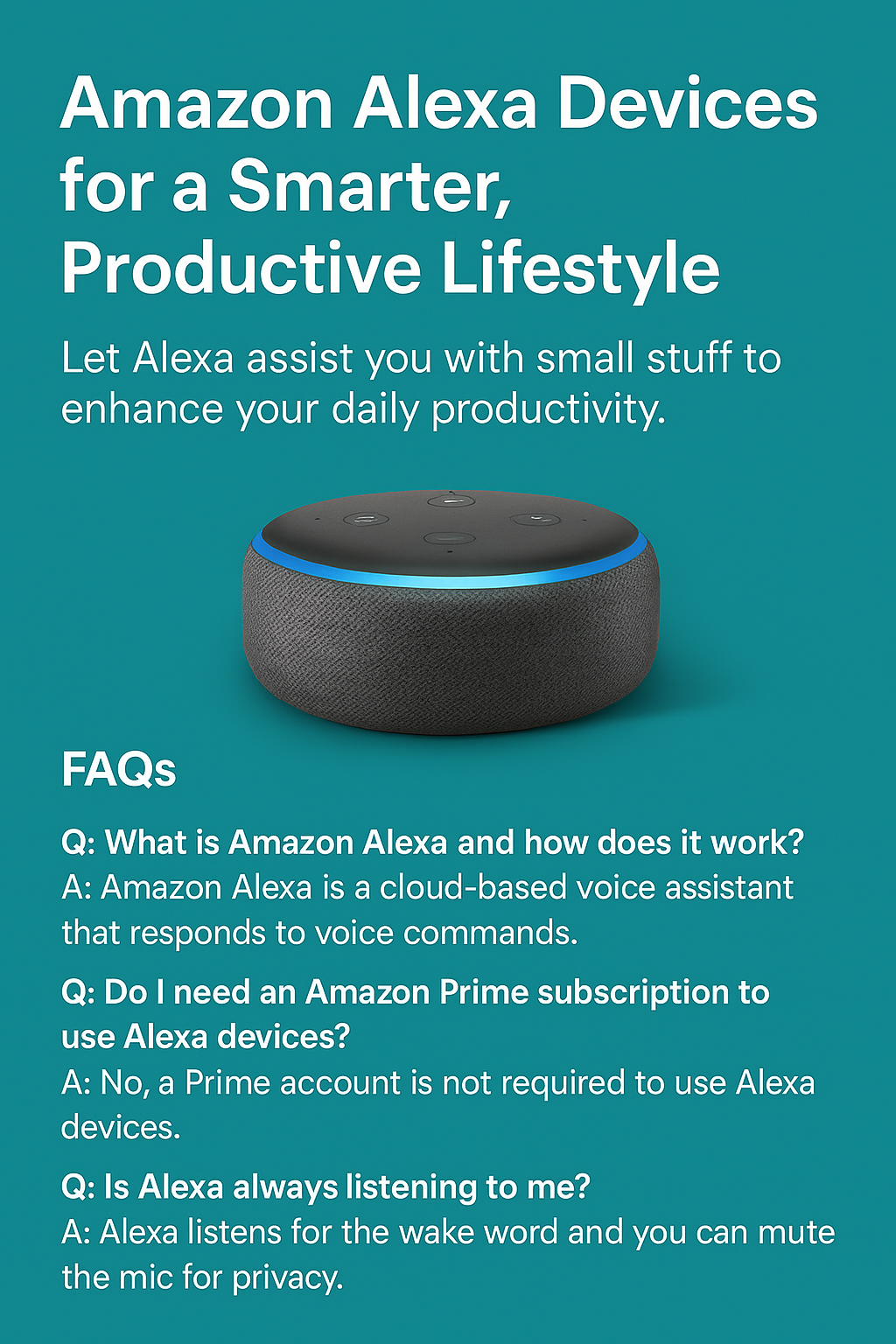 Amazon Alexa Device