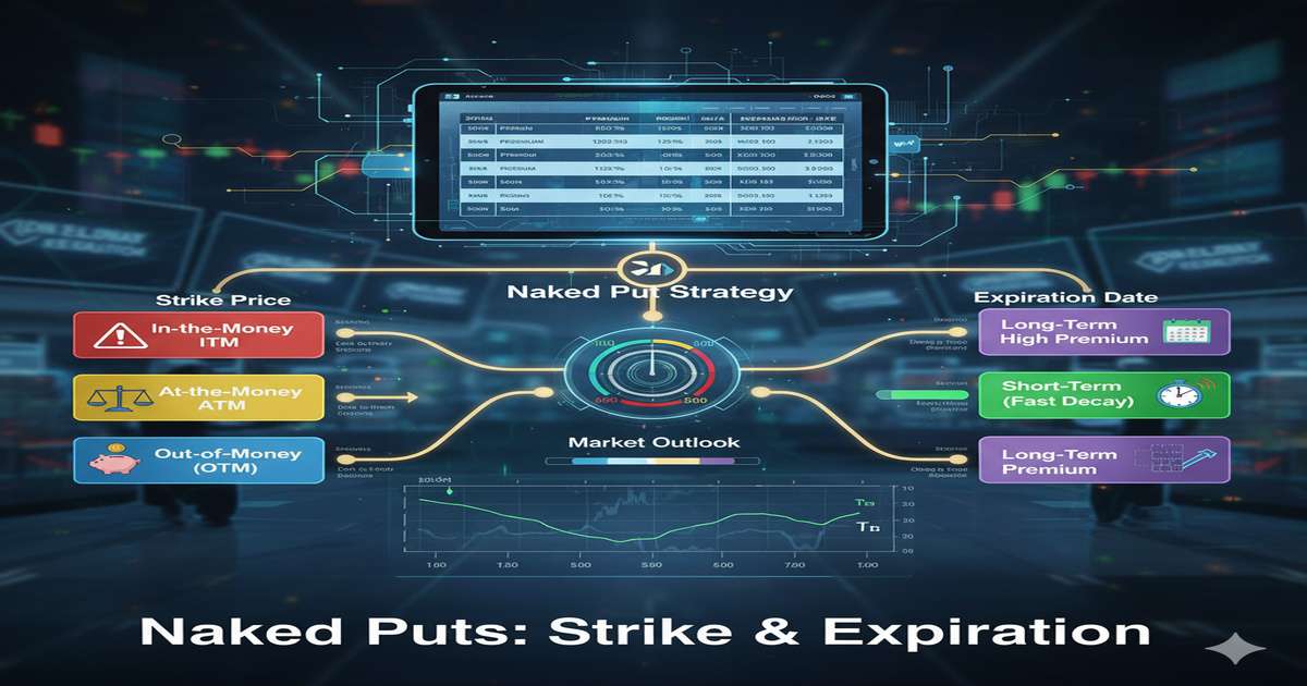 Strike Price and Expiration for a Naked Put