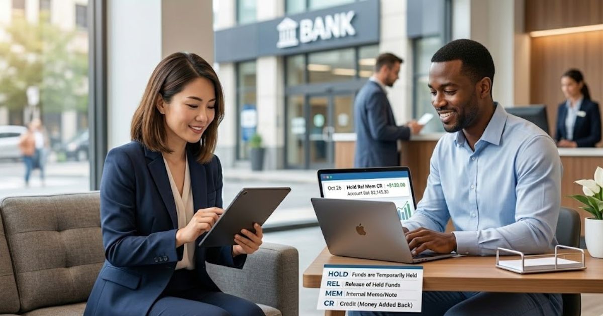 What Does Hold Rel Mem CR Mean? Simple Banking Guide