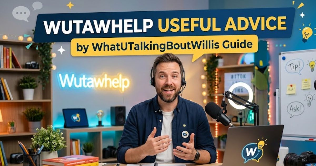Wutawhelp Useful Advice by WhatUTalkingBoutWillis Guide