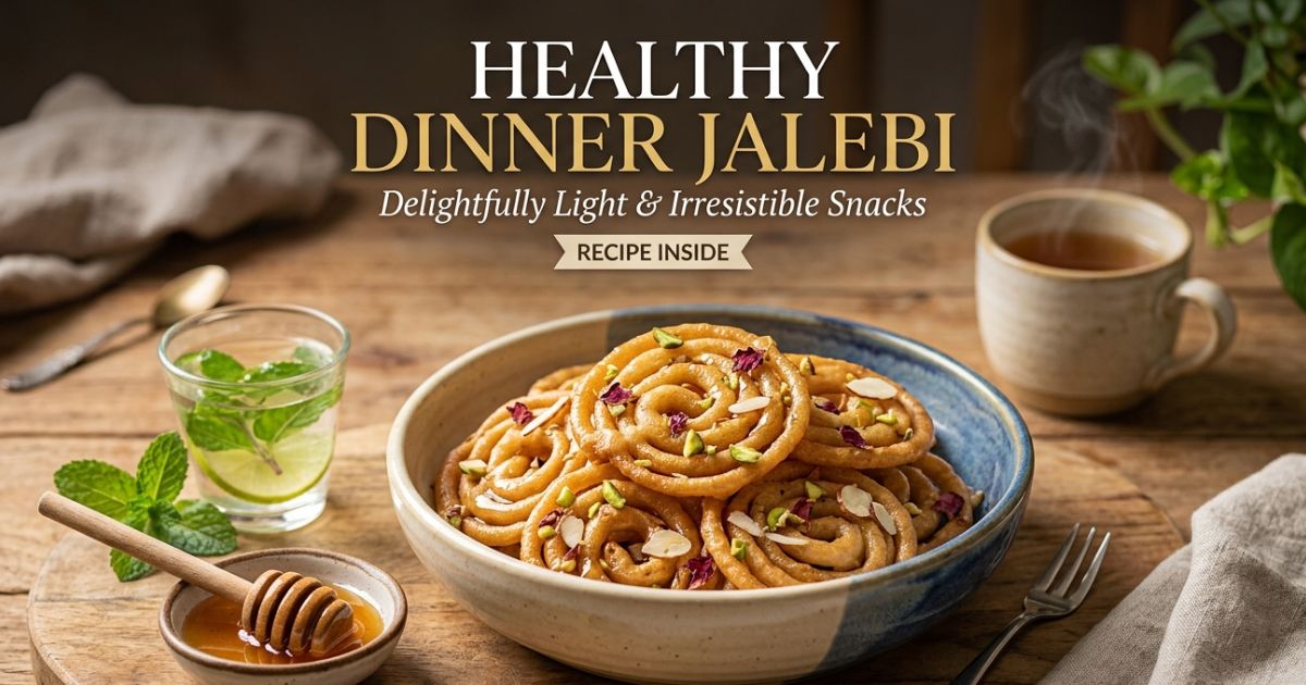 Healthy Dinner Jalebi Snacks Deliciously Light & Irresistible