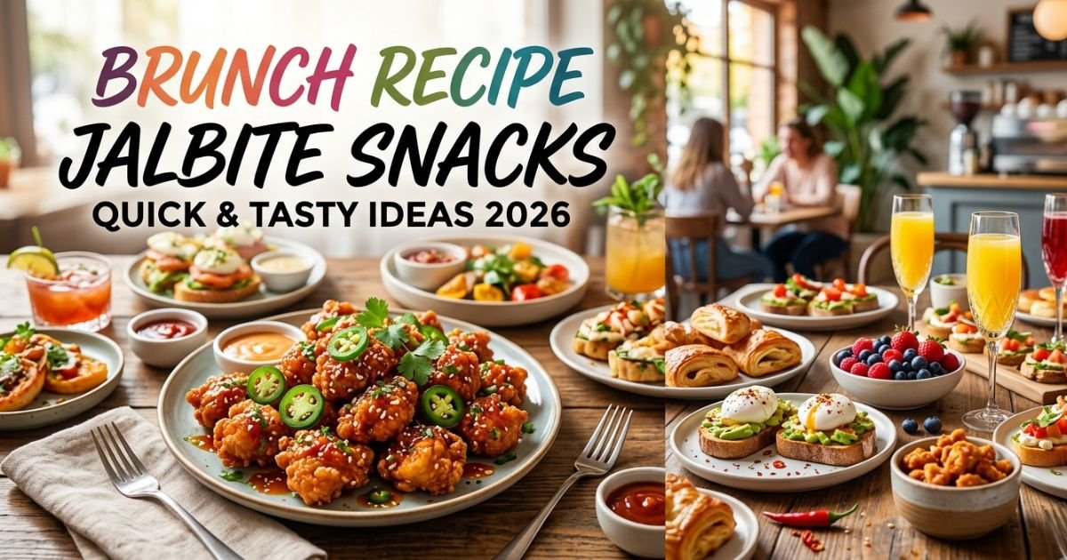 Brunch Recipe Jalbite Snacks Quick & Tasty Ideas 2026