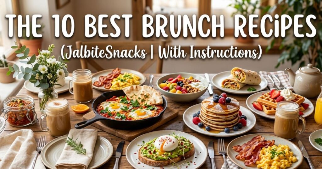 The 10 Best Brunch Recipe JalbiteSnacks (With Instructions)