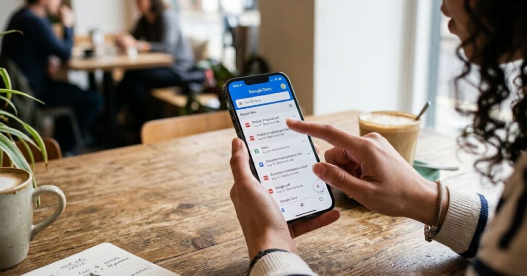 How to Open a PDF in Google Docs on Mobile