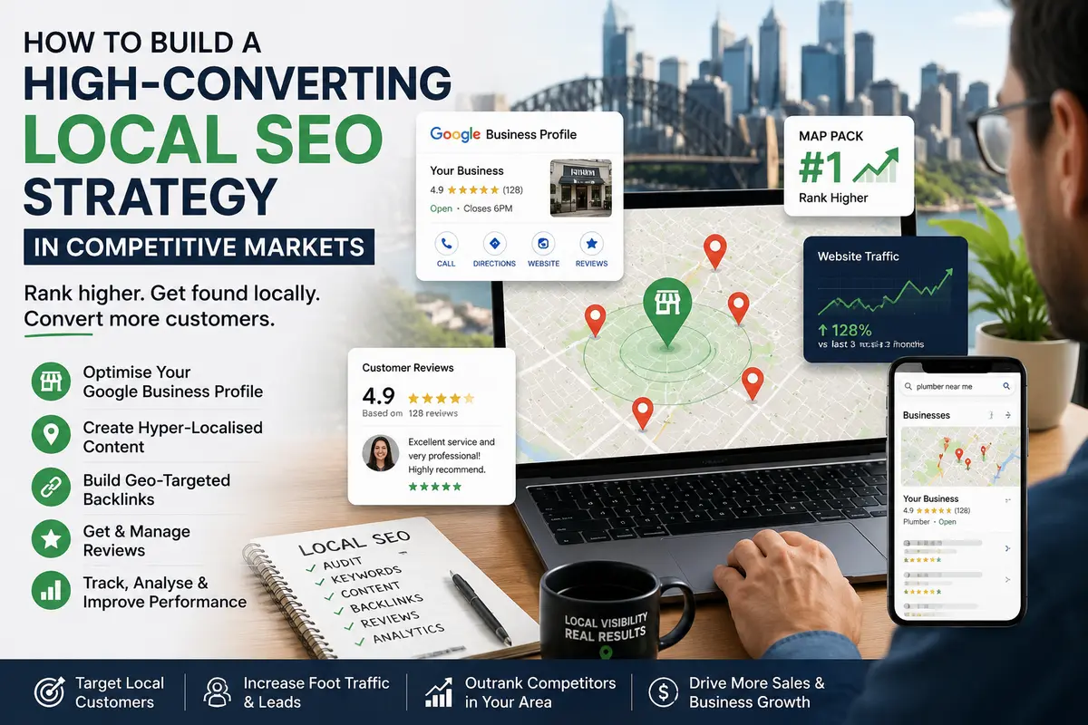 High-Converting Local SEO Strategy in Competitive Markets