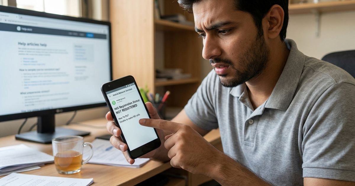IMS Registration Status Not Registered How To Fix
