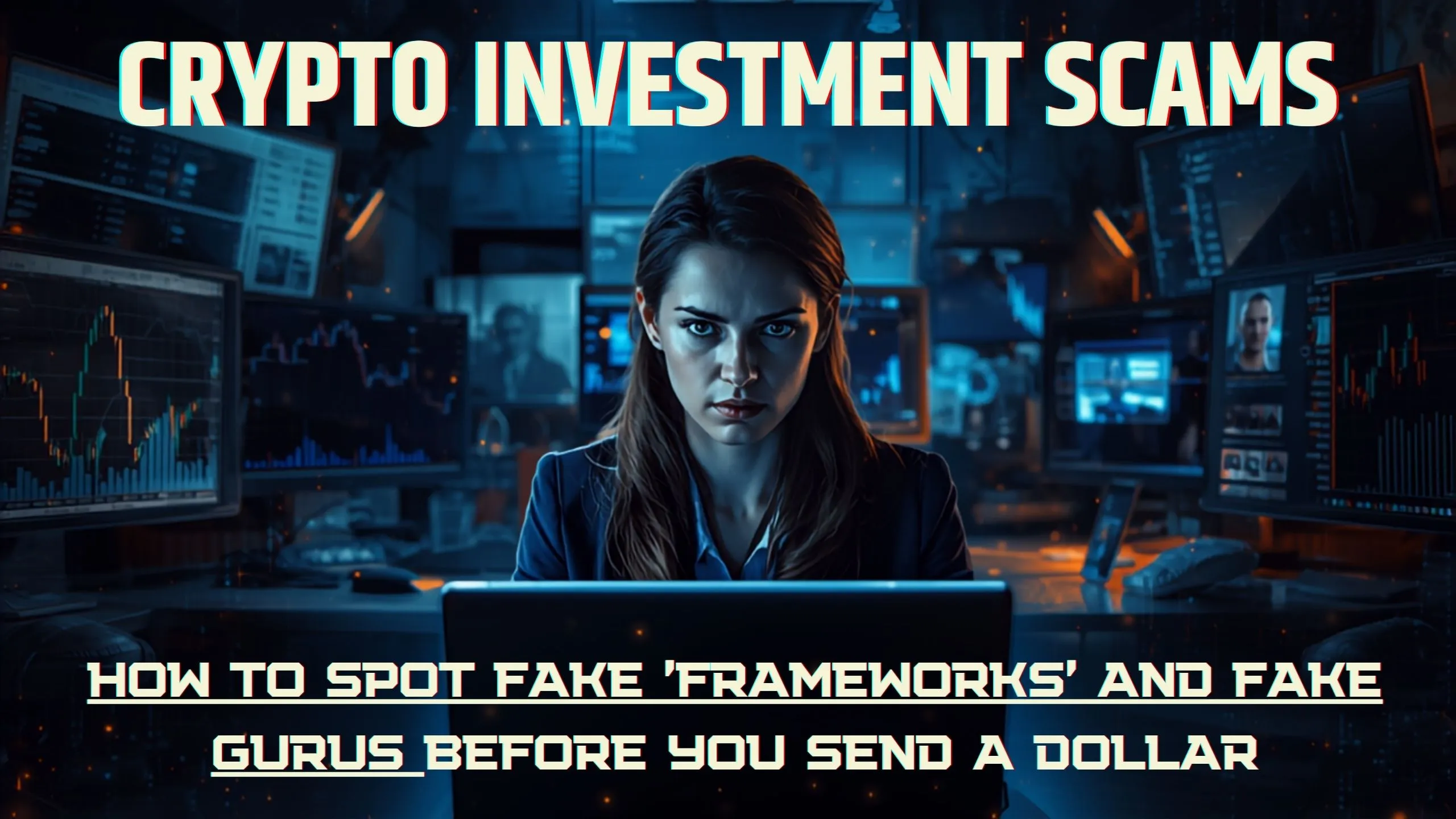 Crypto Investment Scams How to Spot Fake "Frameworks" and Fake Gurus Before You Send a Dollar