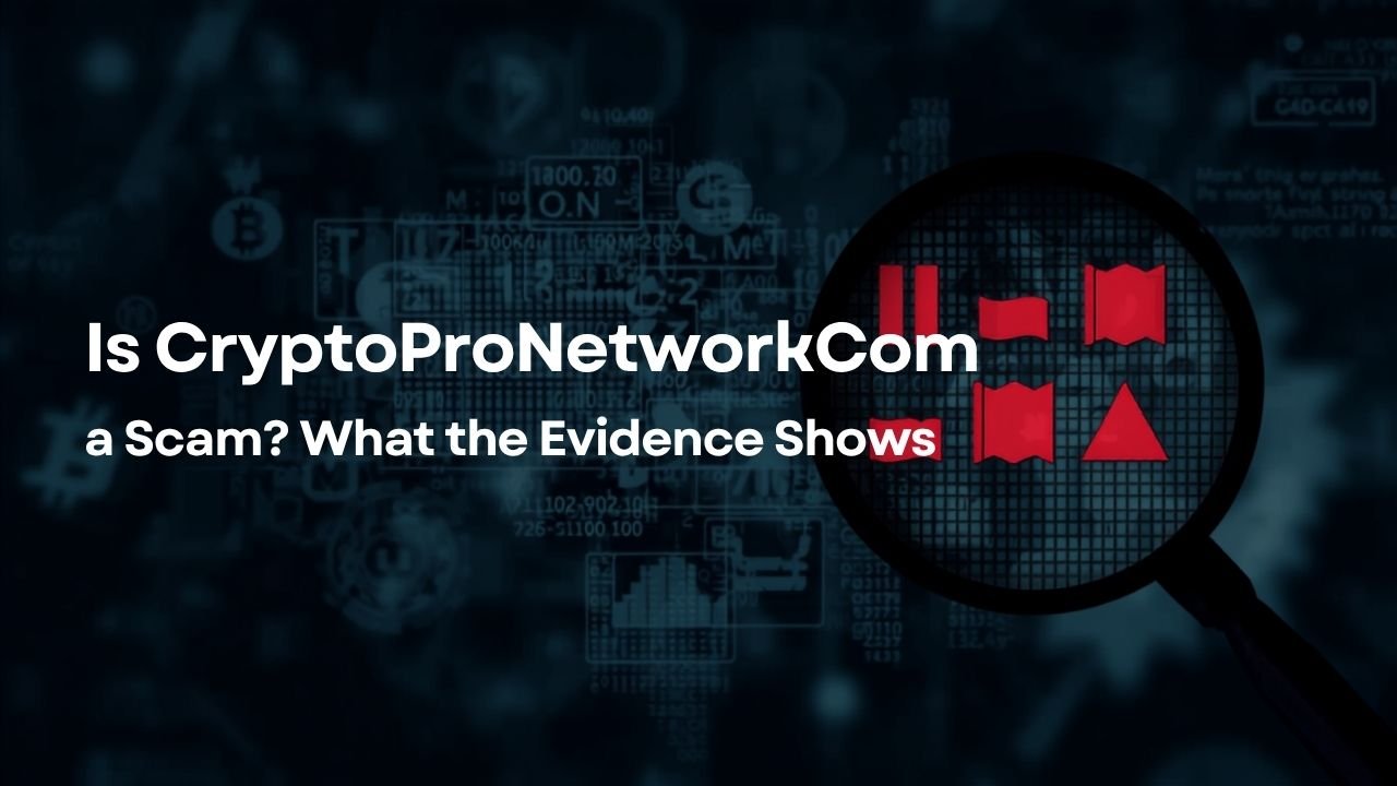 Is CryptoProNetworkCom a Scam? What the Evidence Shows