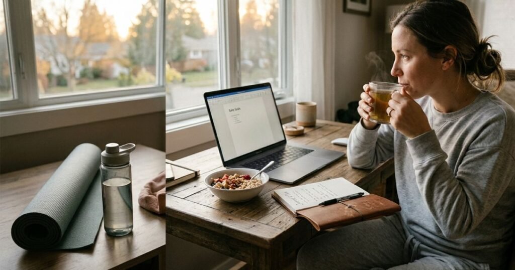 The 5 Non-Negotiables for a WFH Morning Routine
