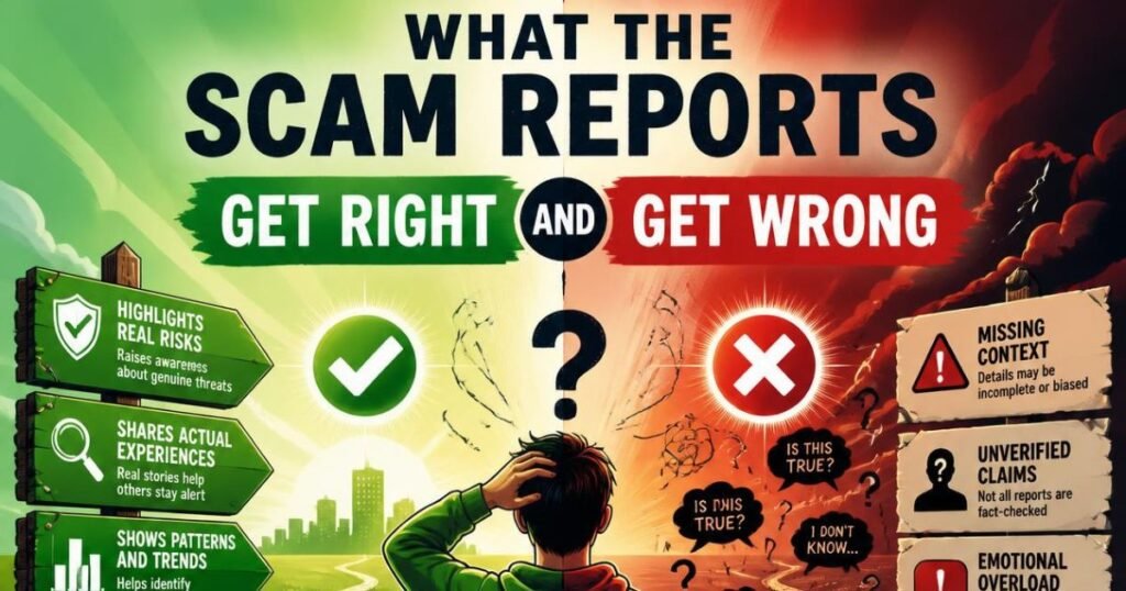 What the Scam Reports Get Right and Wrong