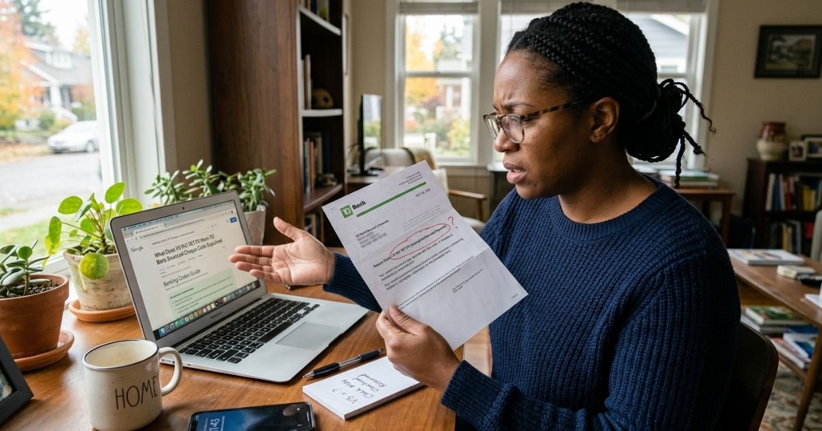What Does V5 INC RET PS Mean? TD Bank Bounced Cheque Code Explained