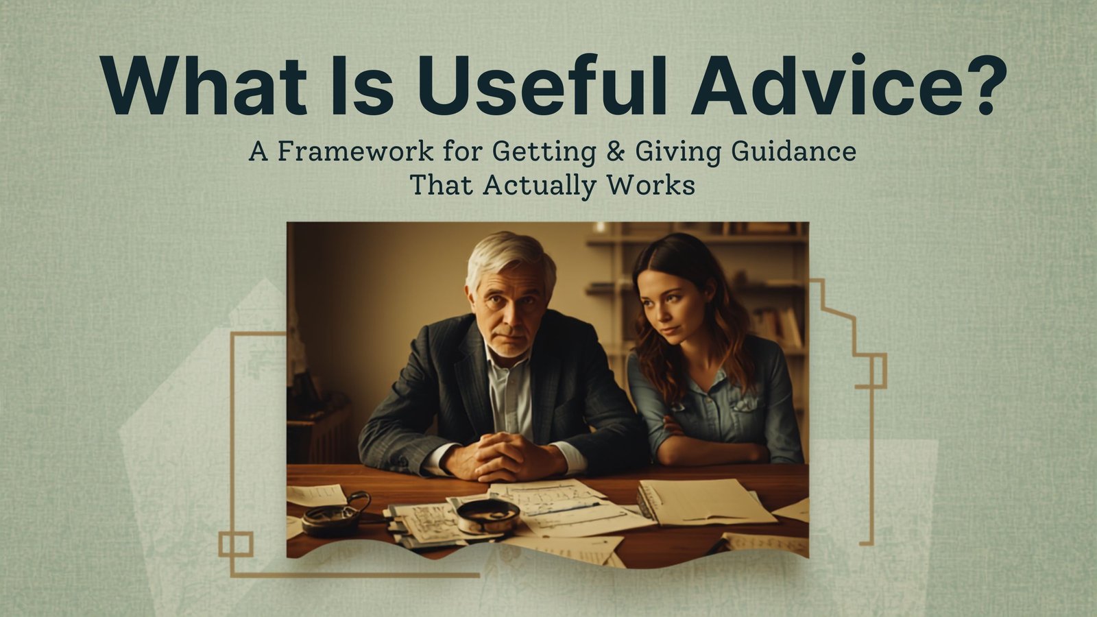 What Is Useful Advice?