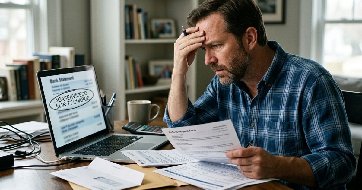 AGASERVICECO MAR TT Charge What It Is & How to Get a Refund